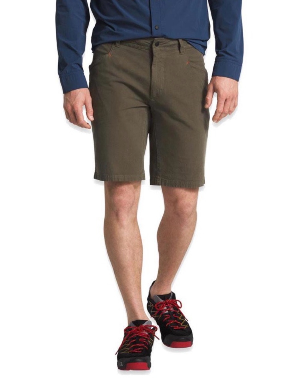 The North Face Men's Olive Utility Hybrid Shorts SZ 34